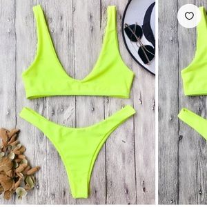 Zaful Neon Bikini Set!